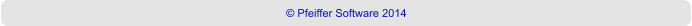  Pfeiffer Software 2014